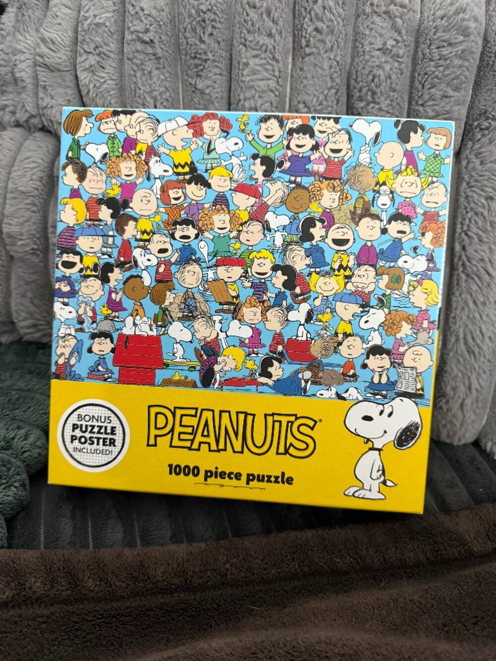 RoseArt Cast of Characters - Peanuts 1000 Piece Jigsaw Puzzle